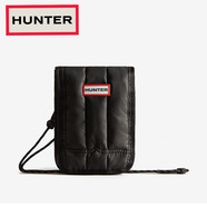 HUNTER ハンター INTREPID PUFFER ESSENTIAL PHONE POUCH BLK/RED BOX LOGO