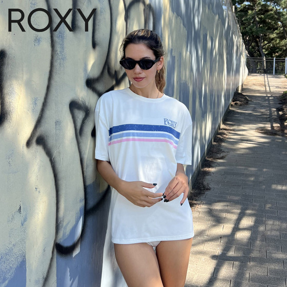 ROXY ロキシー RETRO 90'S RASH ラッシュガード Tシャツ