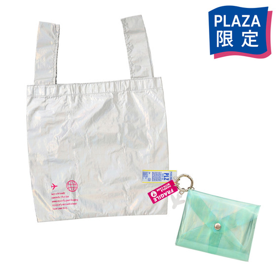 PLAZA BASICS PVCケース付きバッグ