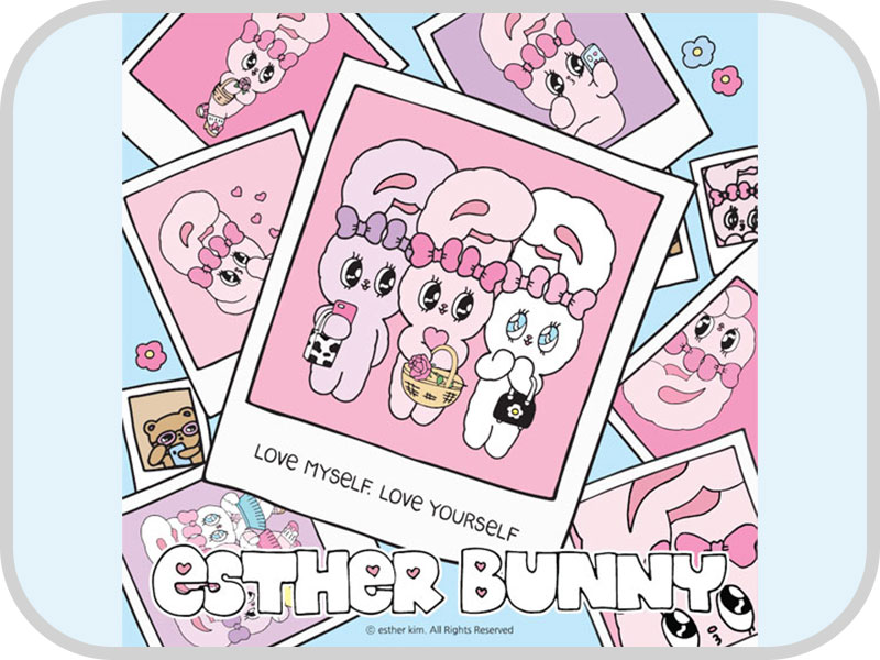 韓国発の大人気キャラクター「エスターバニー(ESTHER BUNNY)」がPLAZAに登場！
