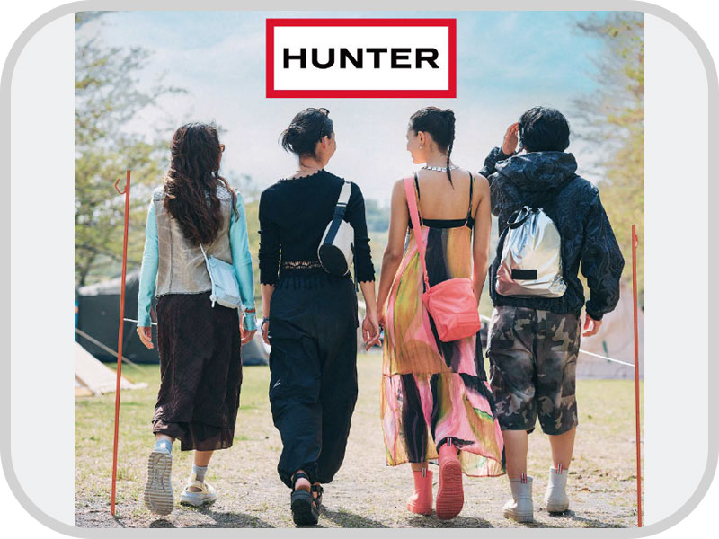 雨の日も楽しくなる「HUNTER(ハンター)」6/6(金)～POP UP イベント開催！
