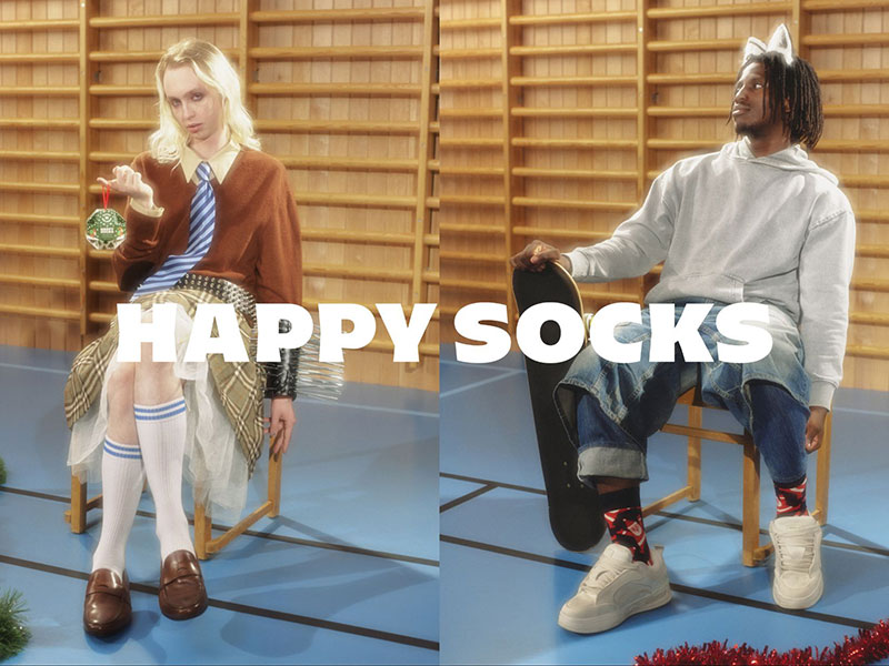 【HAPPY SOCKS】12/4(木)～ホリデーシーズンにぴったりの新作コレクションが登場！
