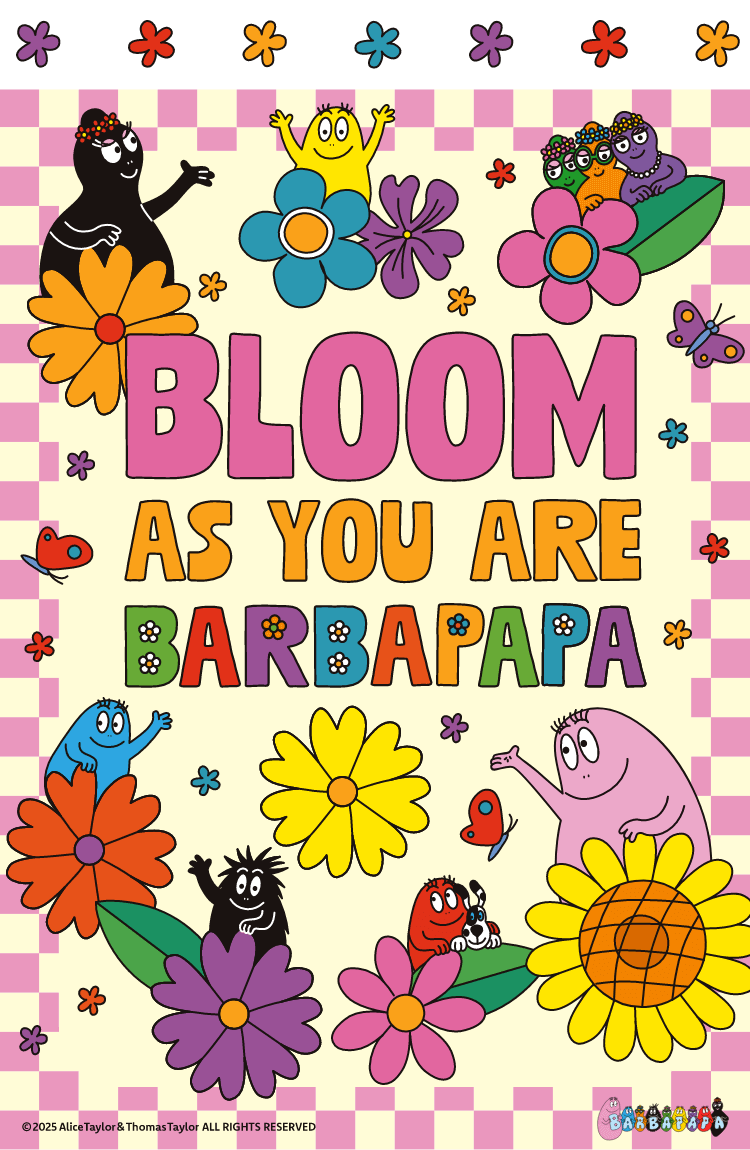 BLOOM AS YOU ARE BARBAPAPA