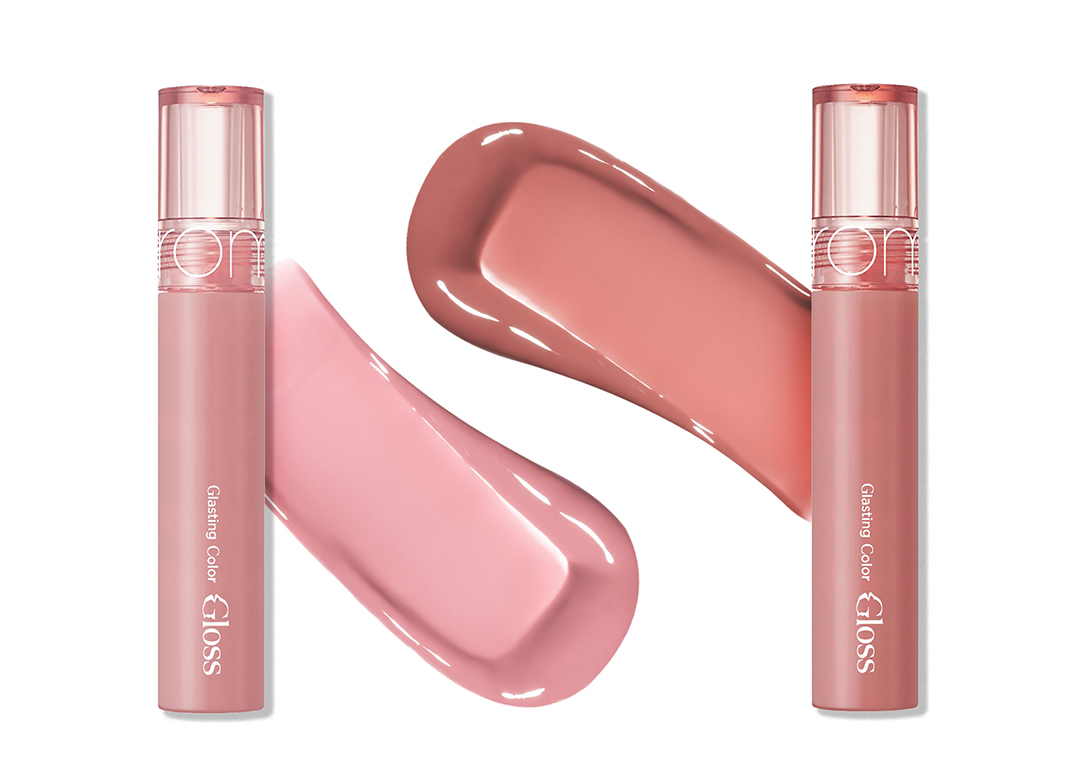 rom&nd ロムアンド グラスラスティング カラーグロス 24 クリームベベ / 25 クリームビーンズ