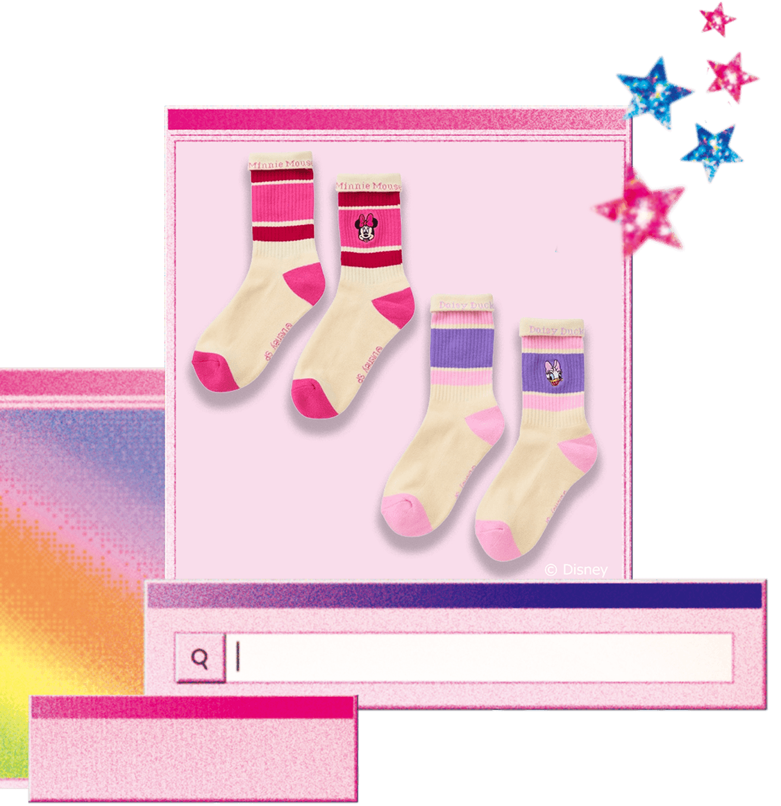 Disney ラインソックス