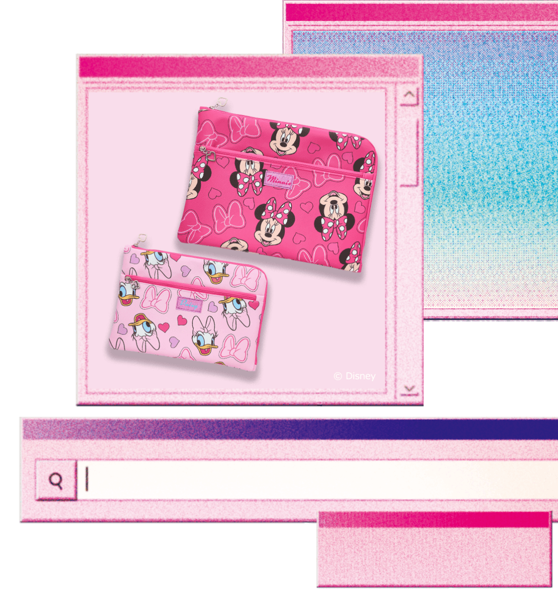 Disney ガジェットケース デイジー/ミニー