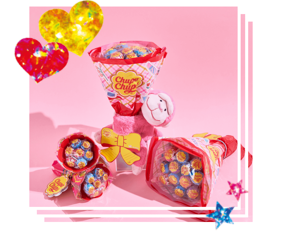 チュッパチャプス＆ピンクゴリラ