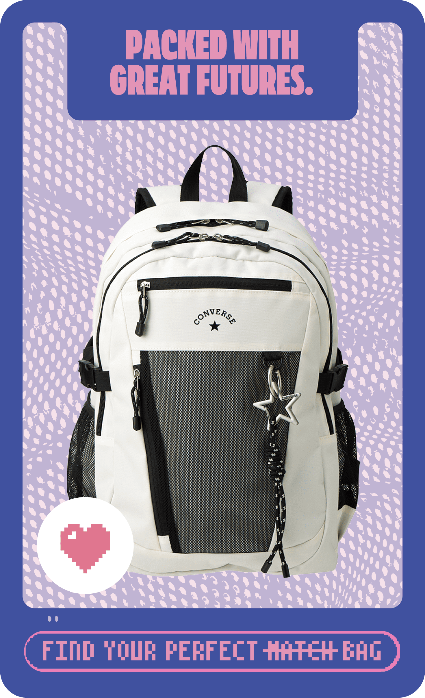 【PLAZA限定】CONVERSE バックパック 28L IVOの画像です。