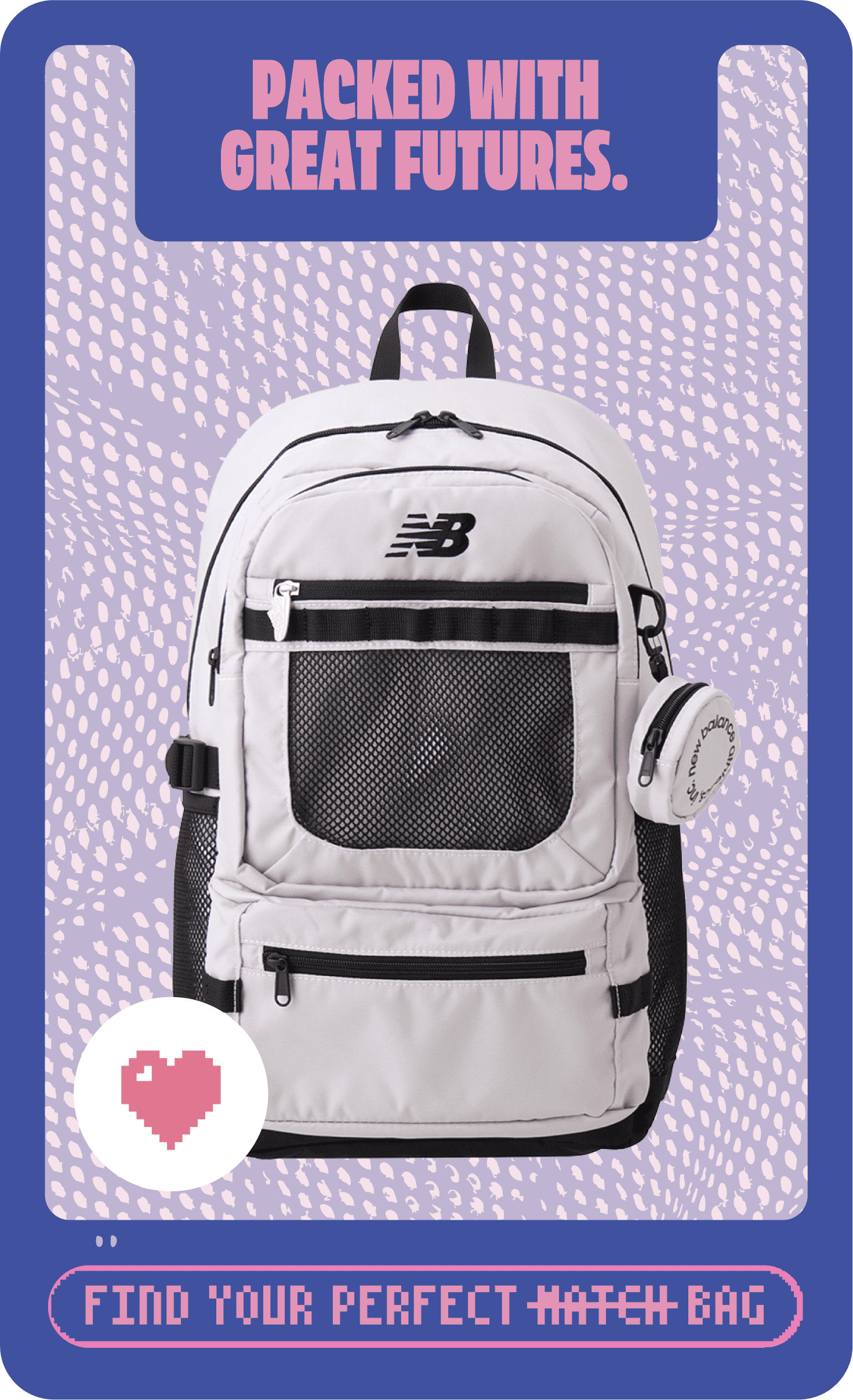 New Balance バッグパック 32Lの画像です。