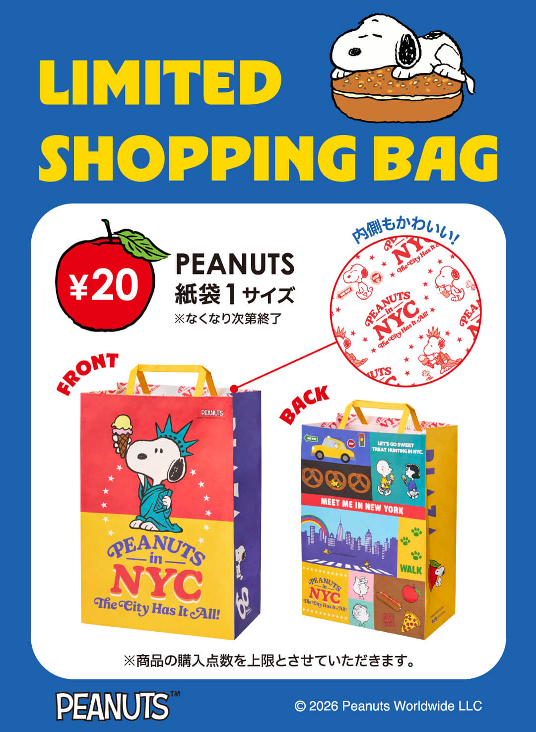 LIMITED SHOPPING BAG