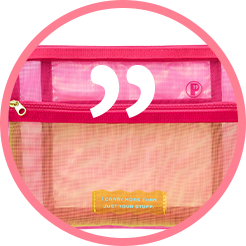 フラットメッシュポーチM