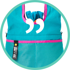 巾着ランチバッグL