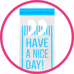 ダブルジップバッグ ロング