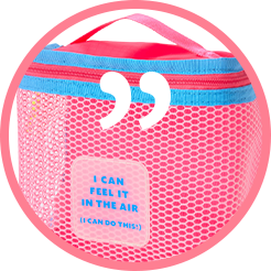 ウォッシャブルメッシュポーチS