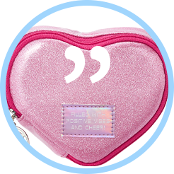 ハートアクセサリーケース