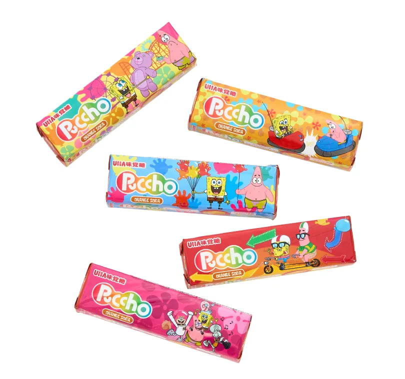 ぷっちょオレンジソーダ味の商品画像です。