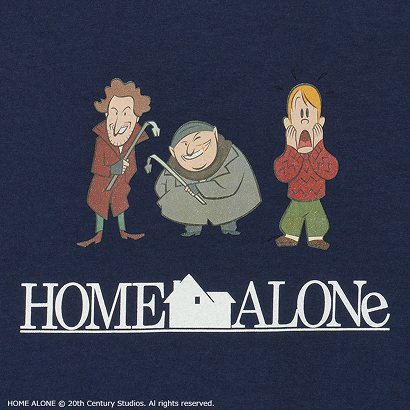 ホーム・アローン Tシャツ ネイビー
