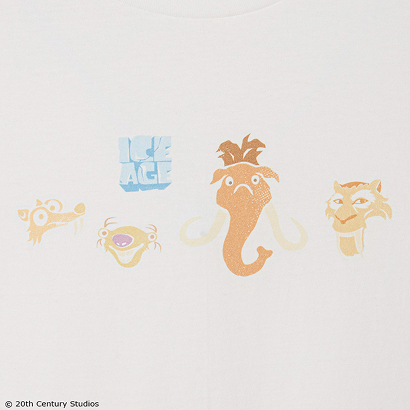 アイス・エイジ Tシャツ ホワイト