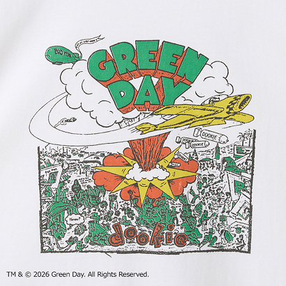 Green Day Tシャツ ホワイト