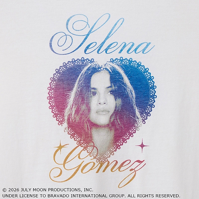 セレーナ・ゴメス Tシャツ ホワイト