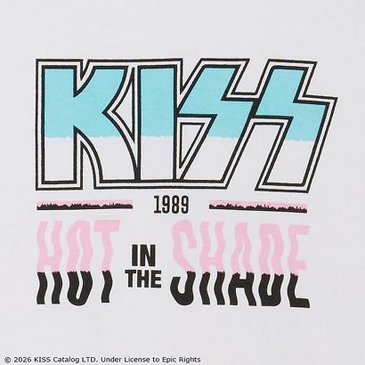 KISS Tシャツ ホワイト