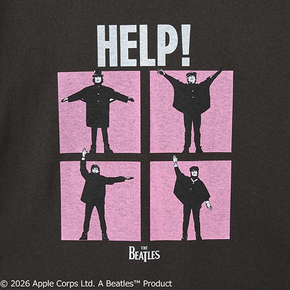 THE BEATLES Tシャツ スミクロ