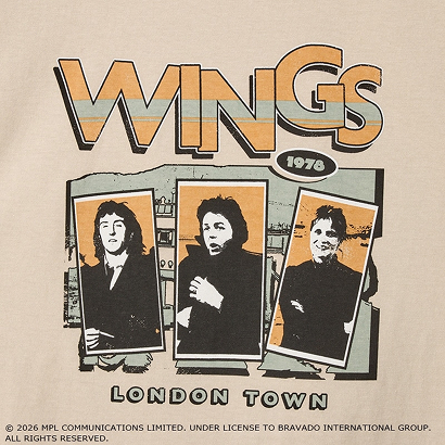 WINGS Tシャツ ベージュ