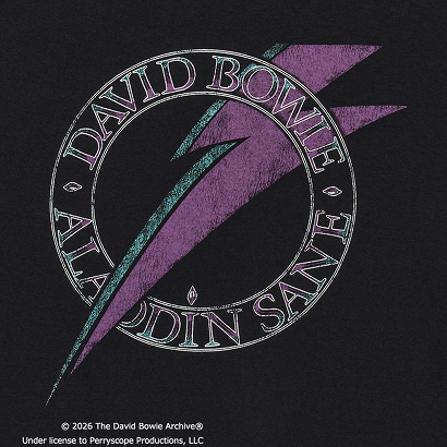 David Bowie Tシャツ ブラック