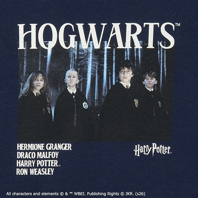 Harry Potter Tシャツ ネイビー