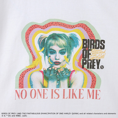 ハーレイ・クイン Tシャツ ホワイト