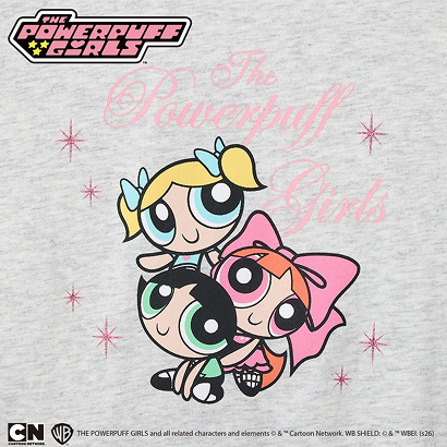 パワーパフ ガールズ Tシャツ アッシュ
