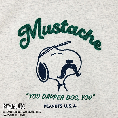 PEANUTS Tシャツ アッシュ