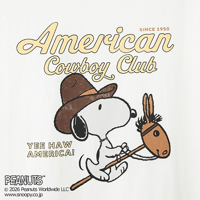 PEANUTS Tシャツ オフホワイト