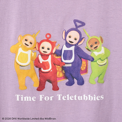 テレタビーズ Tシャツ パープル