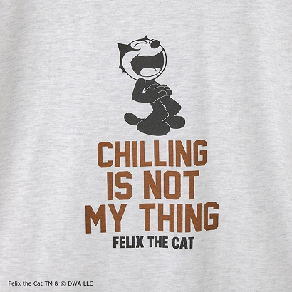 FELIX Tシャツ アッシュ