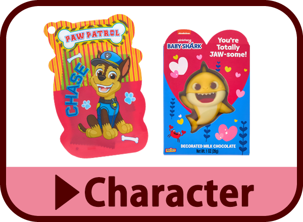 キャラクターチョコレート