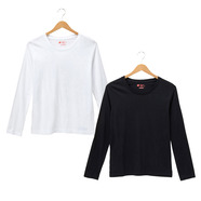 ヘインズTシャツジャパンフィット白黒2枚入り2セットHanes t−shirts