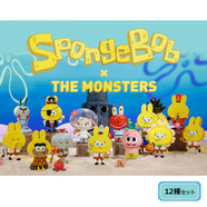SpongeBob スポンジ・ボブ×LABUBU ザ・モンスターズ POPMART  ※12種セット