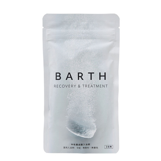 BARTH 薬用 中性重炭酸入浴剤 9錠 | PLAZA ONLINE STORE - プラザオンラインストア