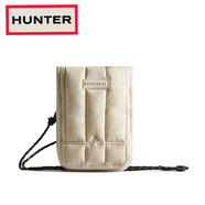HUNTER ハンター INTREPID PUFFER ESSENTIAL PHONE POUCH WHITE