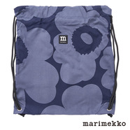 【日本限定】marimekko マリメッコ スマートサック Mini Unikko ダークブルー