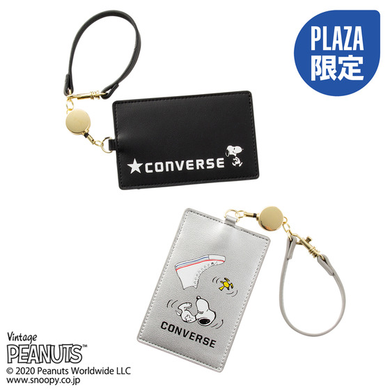 Peanuts Converse スヌーピー Icカードケース Plaza Online Store プラザオンラインストア