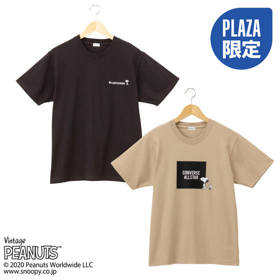 Peanuts Converse スヌーピー Tシャツ Plaza Online Store プラザオンラインストア