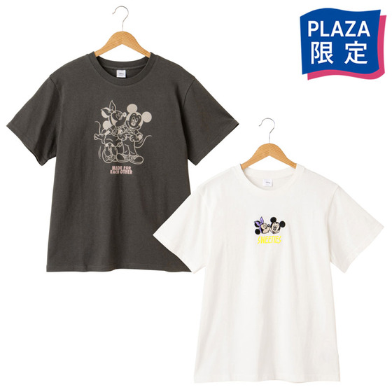 Disney ディズニー ミッキー ミニー Tシャツ Plaza Online Store プラザオンラインストア