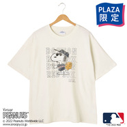 MLB ボストン・レッドソックス スヌーピー PEANUTS Tシャツ バニラ