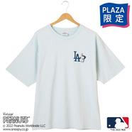 MLB  ロサンゼルス・ドジャース スヌーピー PEANUTS Tシャツ ブルー