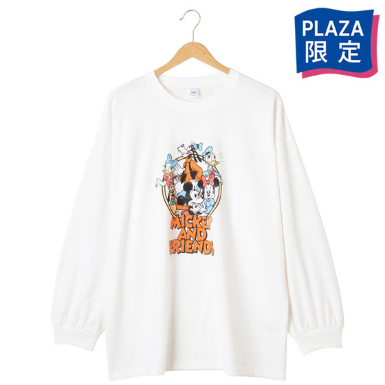 Disney ディズニー ミッキー ロングスリーブtシャツ Friends Plaza Online Store プラザオンラインストア