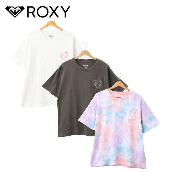 ROXY ロキシー スヌーピー PEANUTS プリント Tシャツ