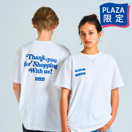 PLAZA nameplate TEE ネームプレート Tシャツ ホワイト