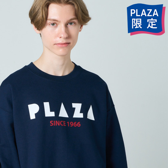 PLAZA logo sweatshirt ロゴスウェット ネイビー Lサイズ | PLAZA ...